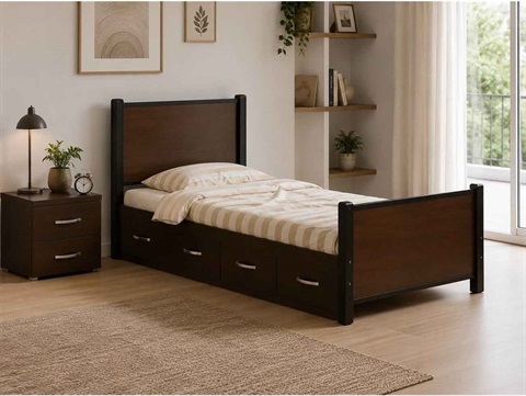 تخت تک نفره فلزی فرشته T 700
